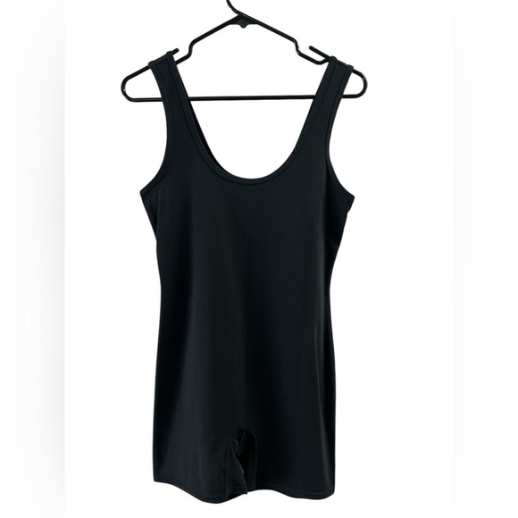 Abound black leotard athletic romper - Picture 2 of 5